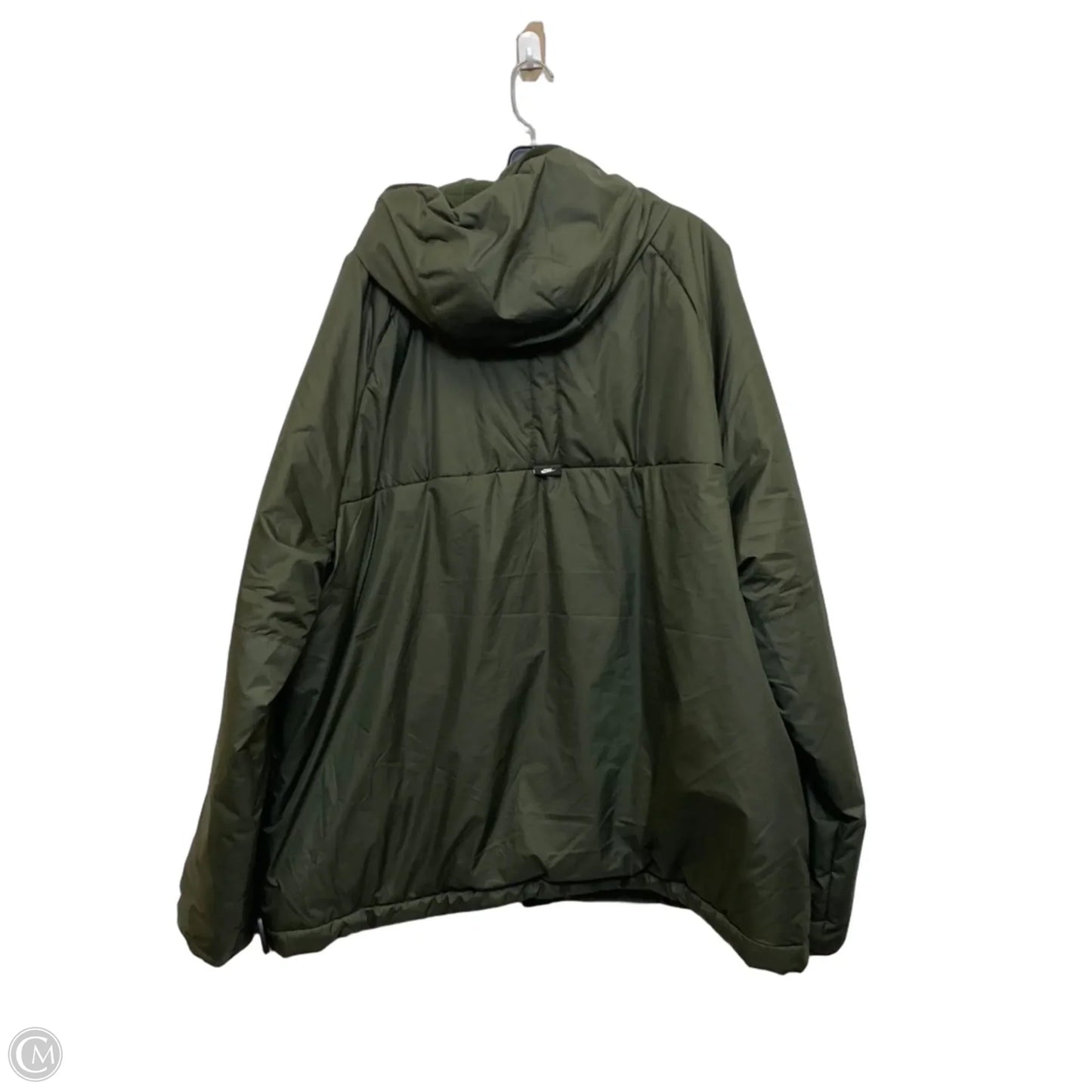 Jacket Puffer & Quilted By Nike Apparel In Green, Size: 3x