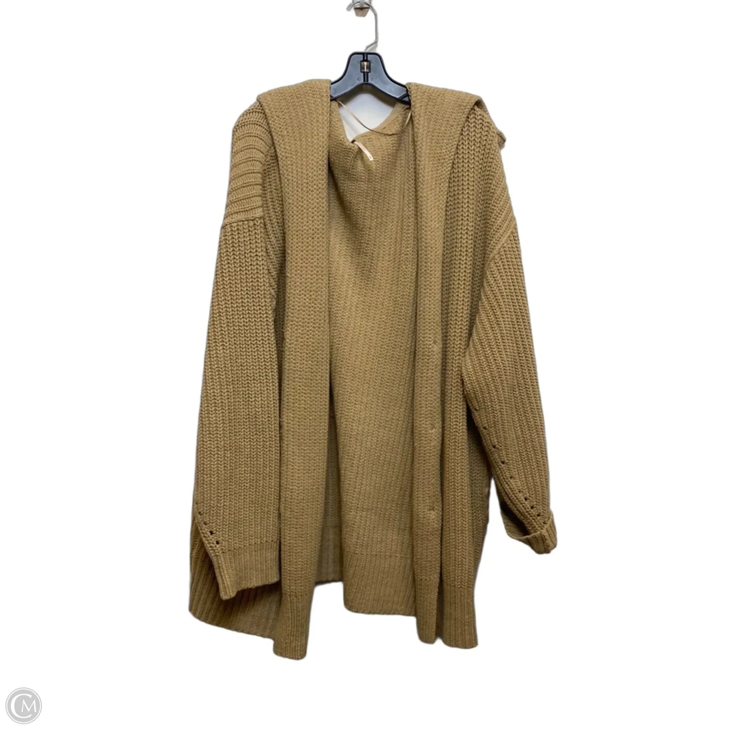 Sweater Cardigan By Free People In Cream, Size: Xl