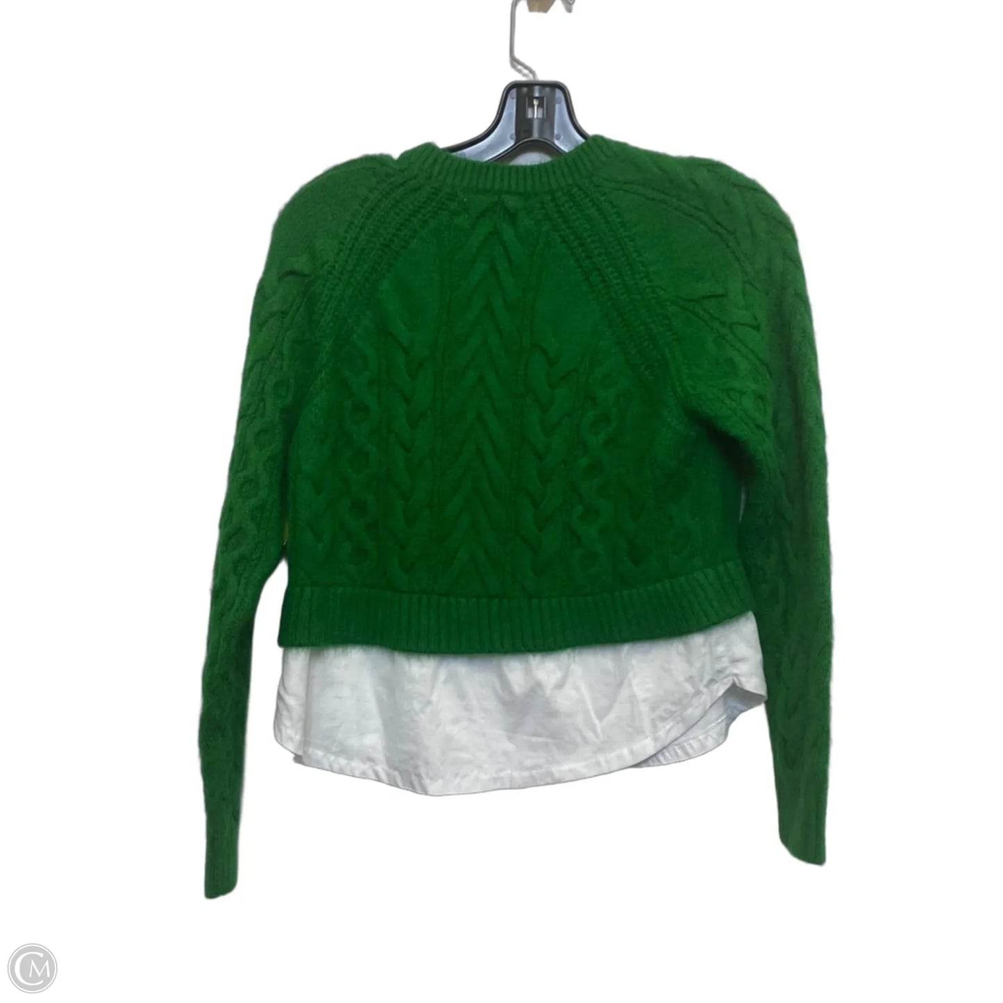 Top Long Sleeve By Maeve In Green, Size: Xs