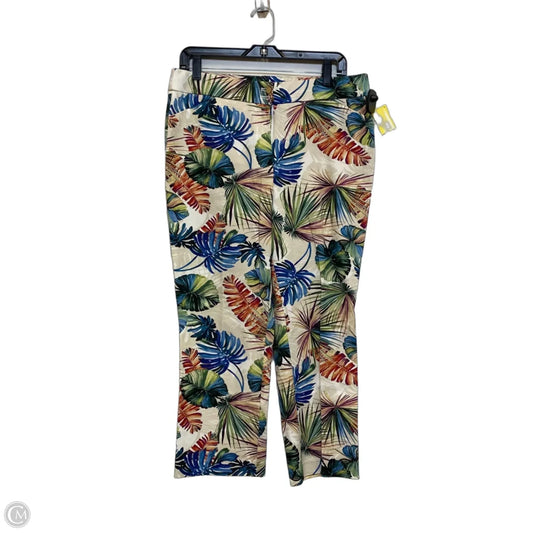 Pants Chinos & Khakis By Chicos In Blue & Cream, Size: 10