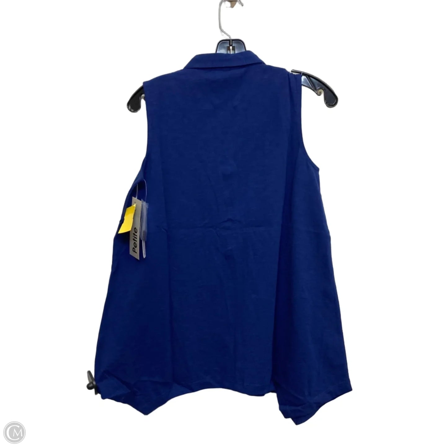 Top Sleeveless By Soft Surroundings In Blue, Size: Sp