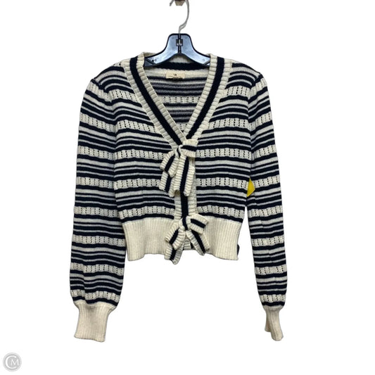 Sweater By Urban Daizy In Black & Cream, Size: S