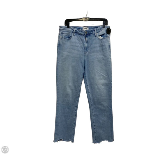 Jeans Designer By Paige In Blue Denim, Size: 14