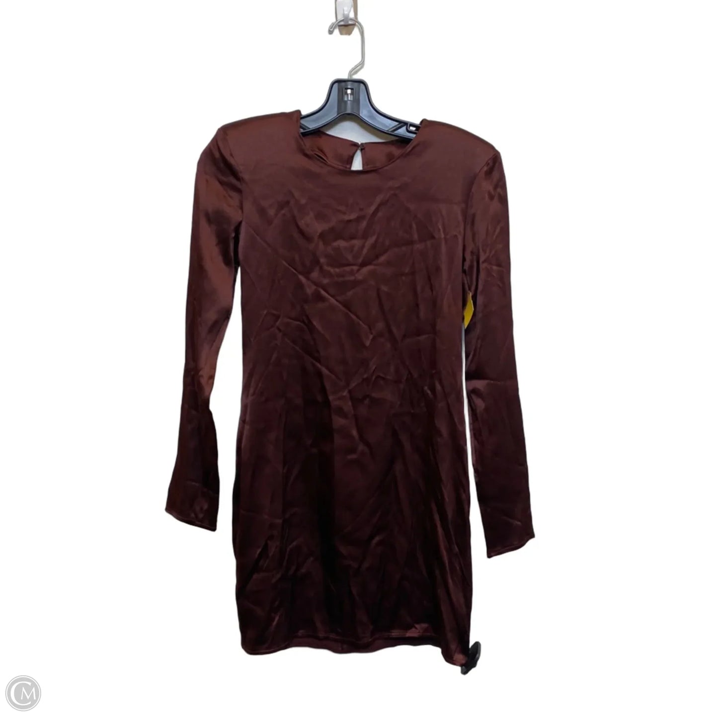 Dress Casual Short By Zara In Brown, Size: S