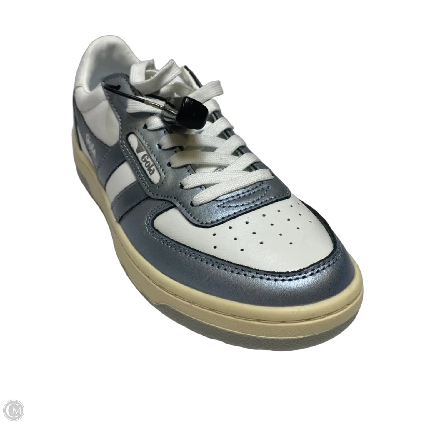 Shoes Sneakers By Gola In Blue & White, Size: 6
