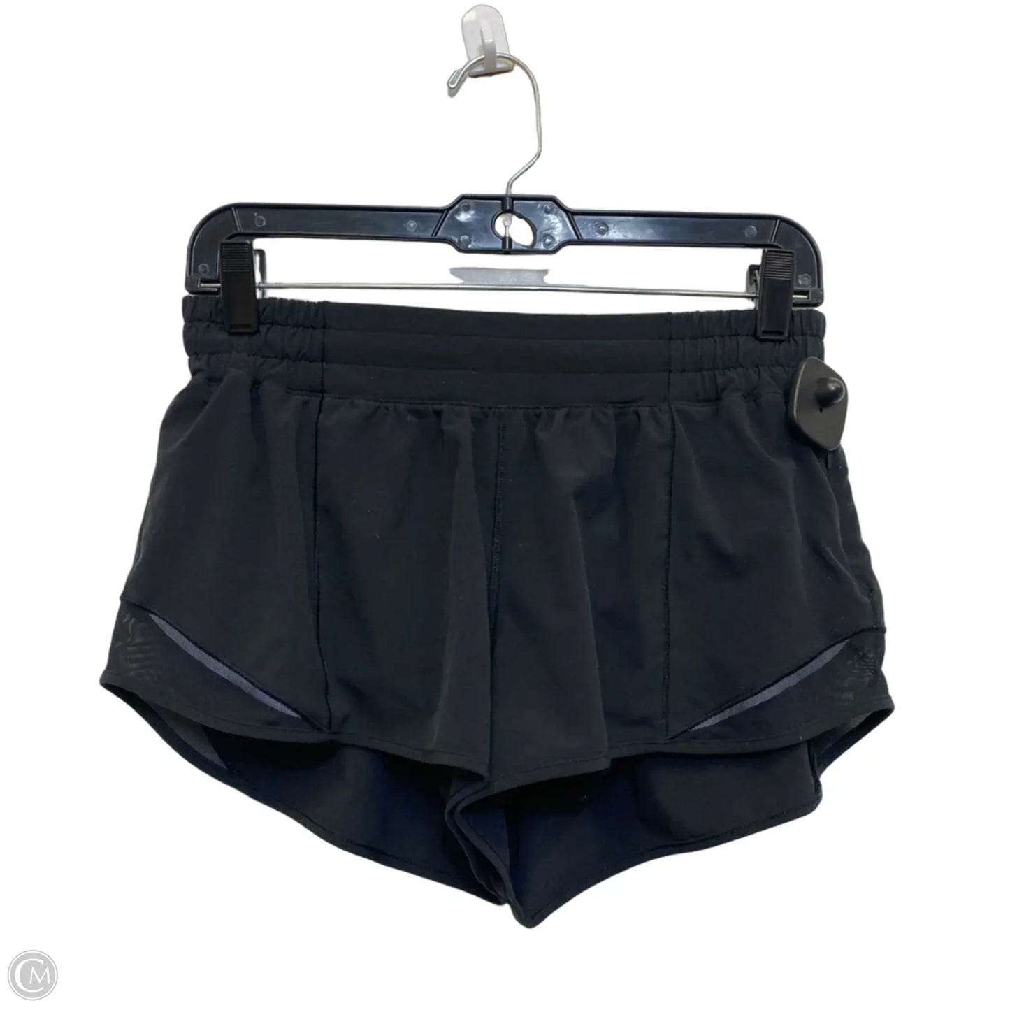 Athletic Shorts Designer By Lululemon In Black, Size: M