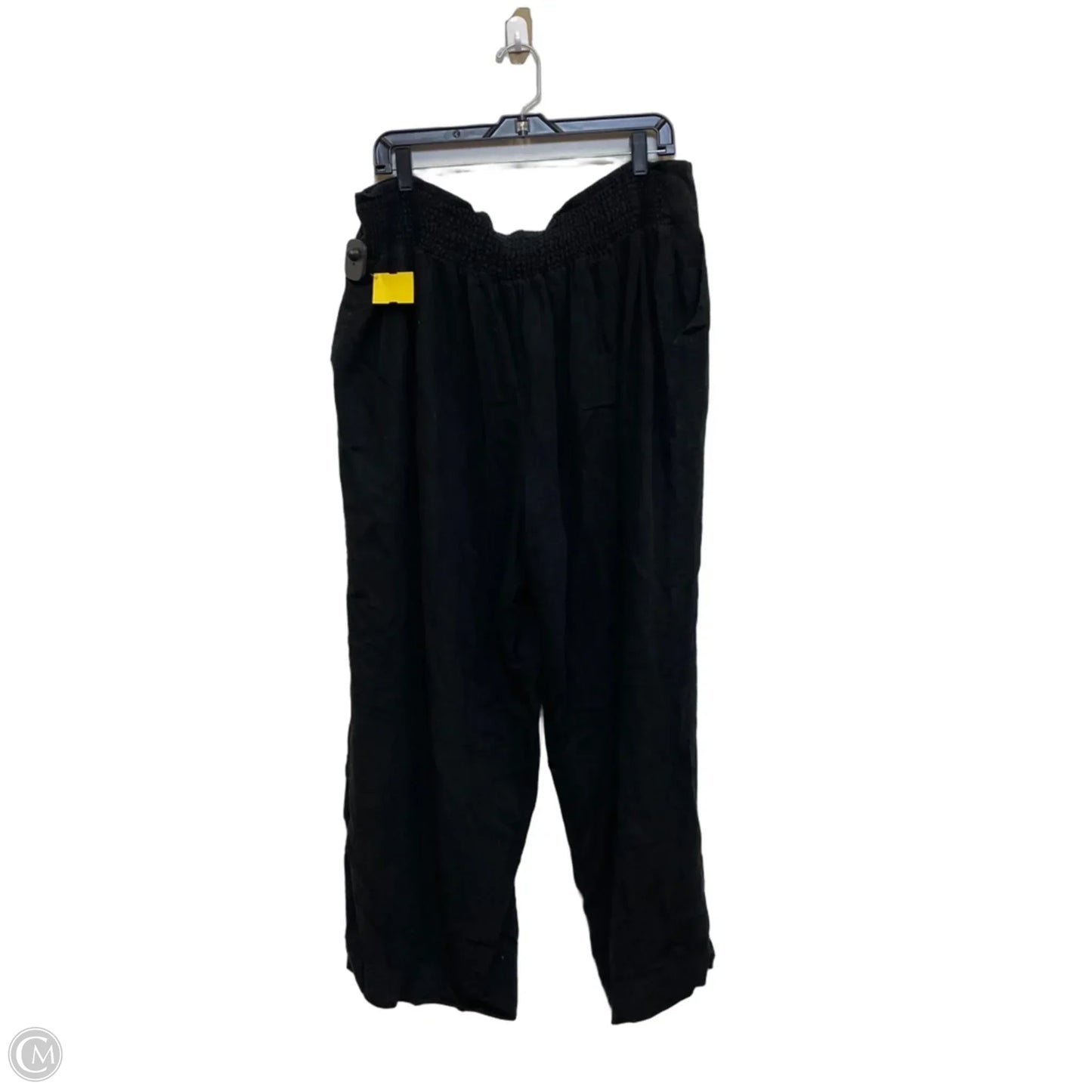 Pants Wide Leg By Cato In Black, Size: 3x