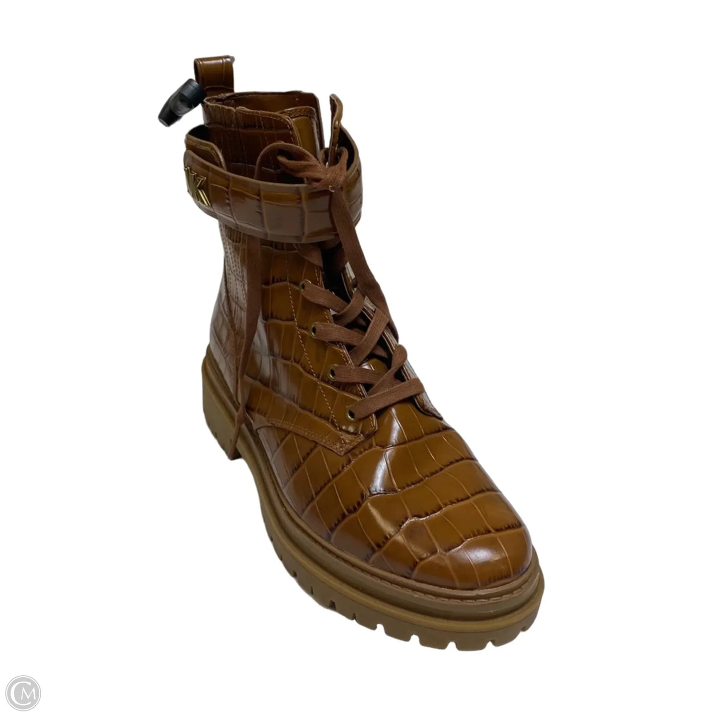 Boots Combat By Michael By Michael Kors In Brown, Size: 10