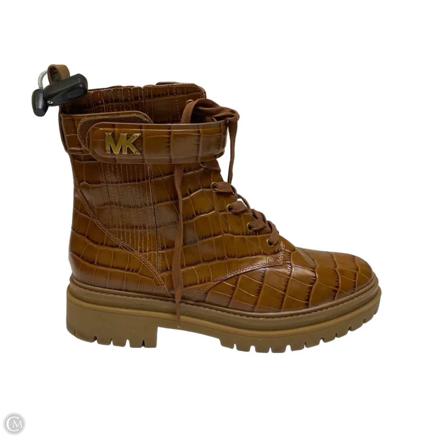 Boots Combat By Michael By Michael Kors In Brown, Size: 10