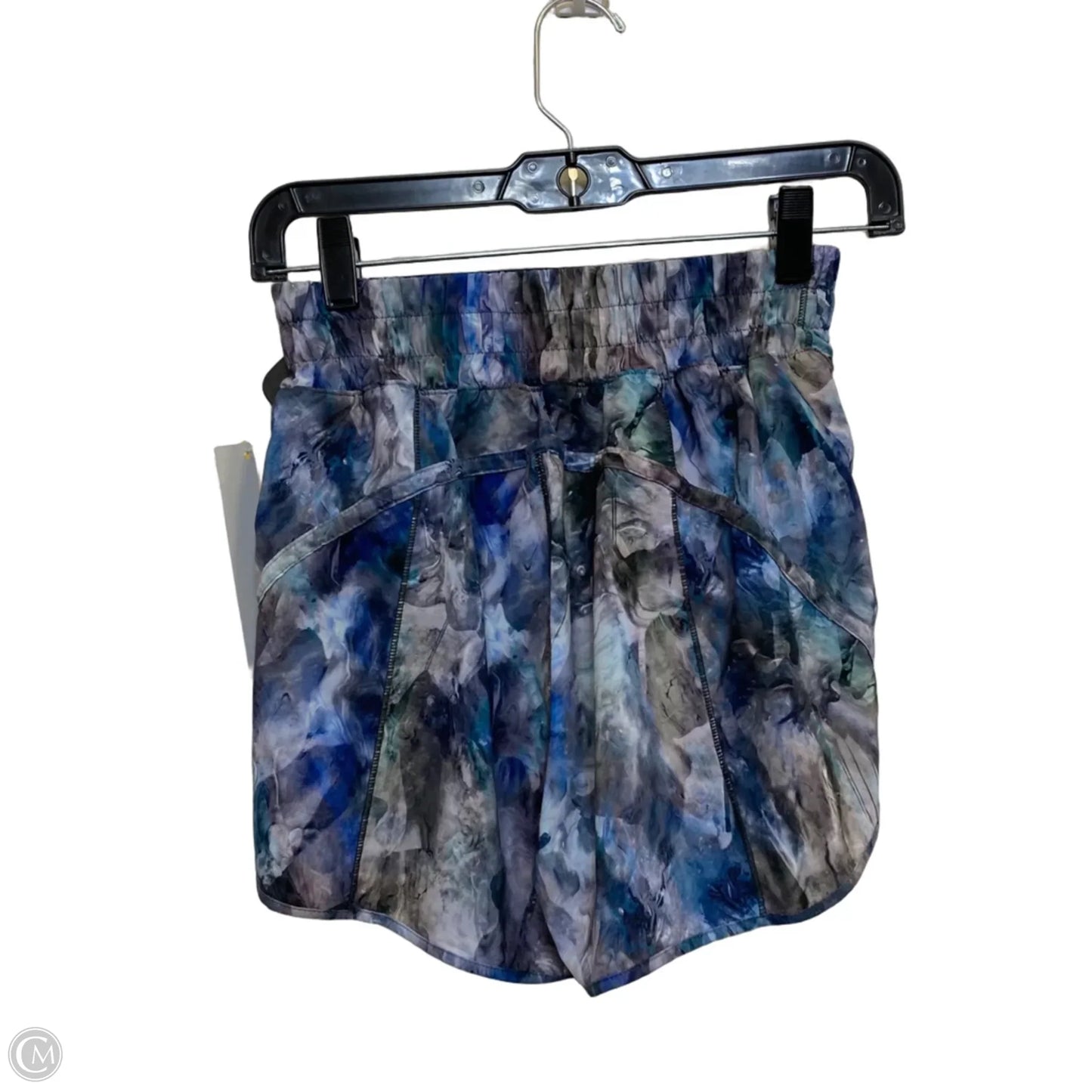 Athletic Shorts Designer By Lululemon In Blue, Size: Xs
