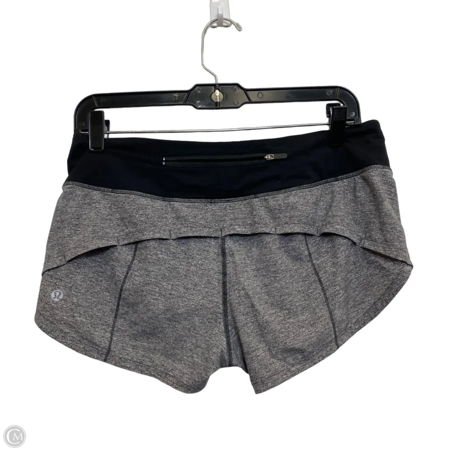 Athletic Shorts Designer By Lululemon In Grey, Size: S
