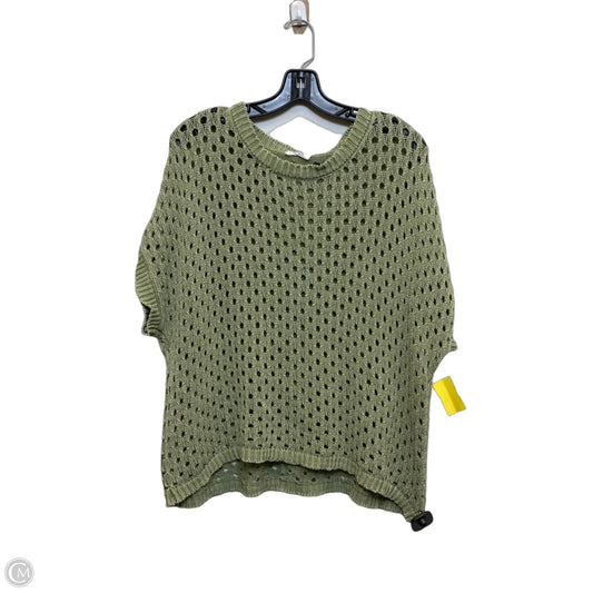 Top Sleeveless By Mittoshop In Green, Size: L