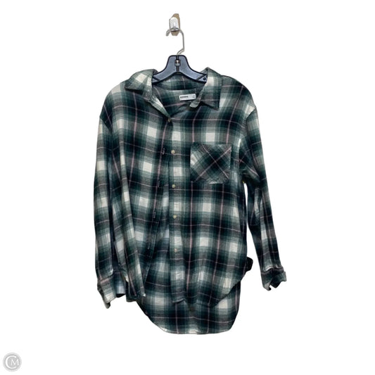 Top Long Sleeve By Sonoma In Green, Size: M