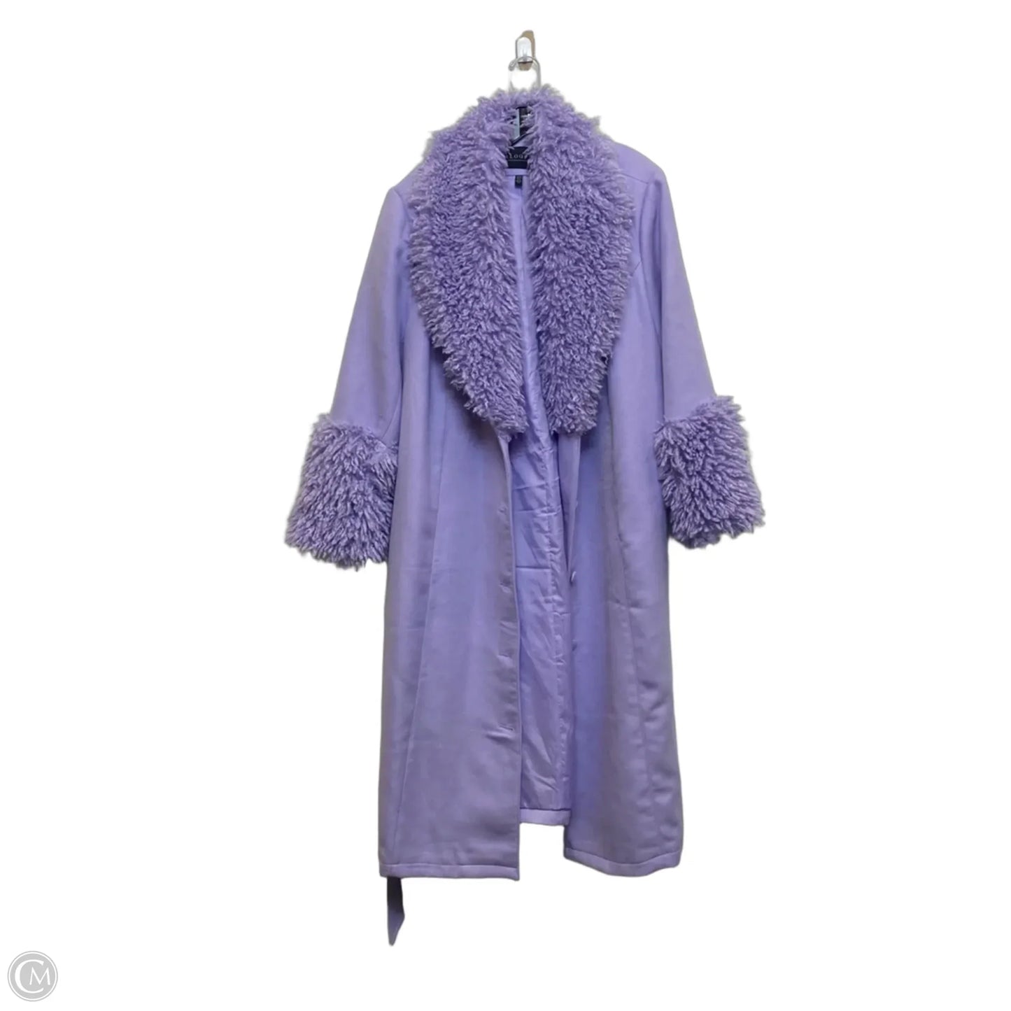 Coat Other By Eloquii In Purple, Size: 1x