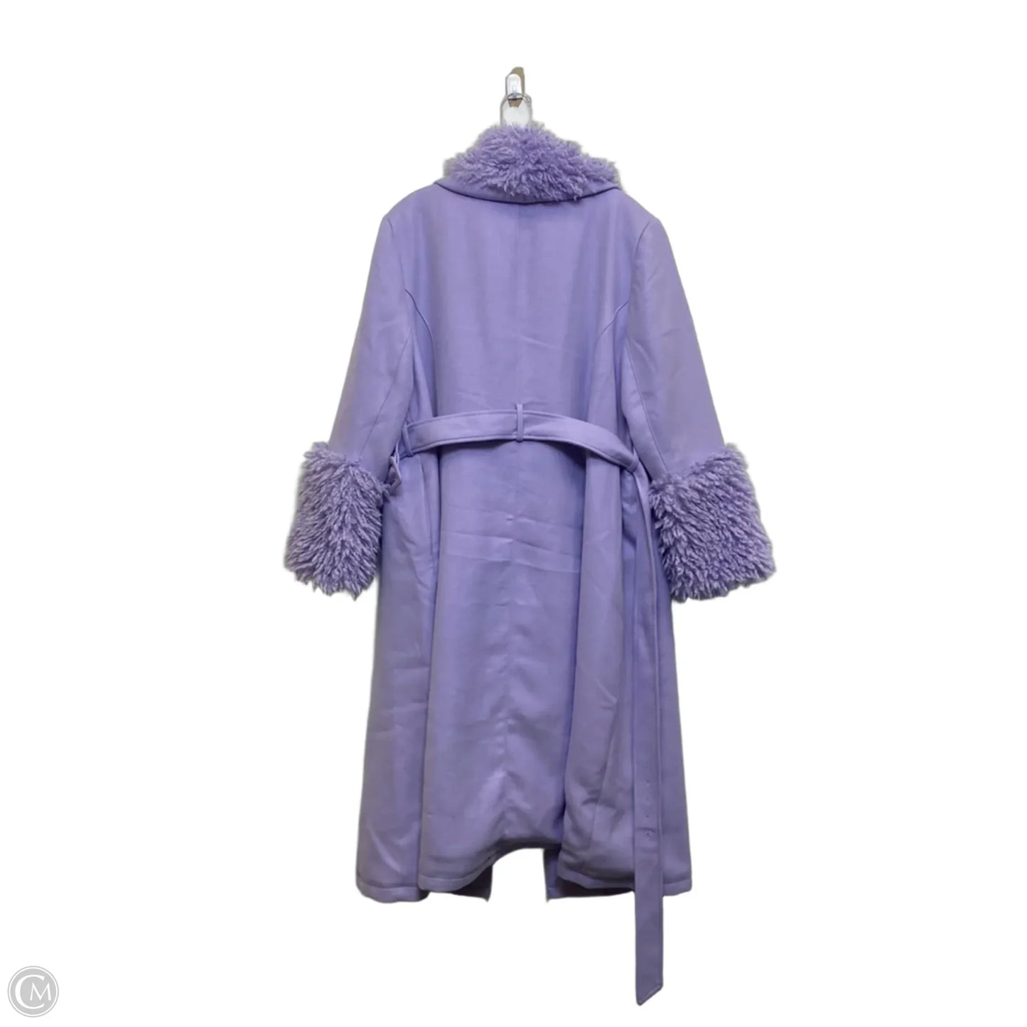 Coat Other By Eloquii In Purple, Size: 1x