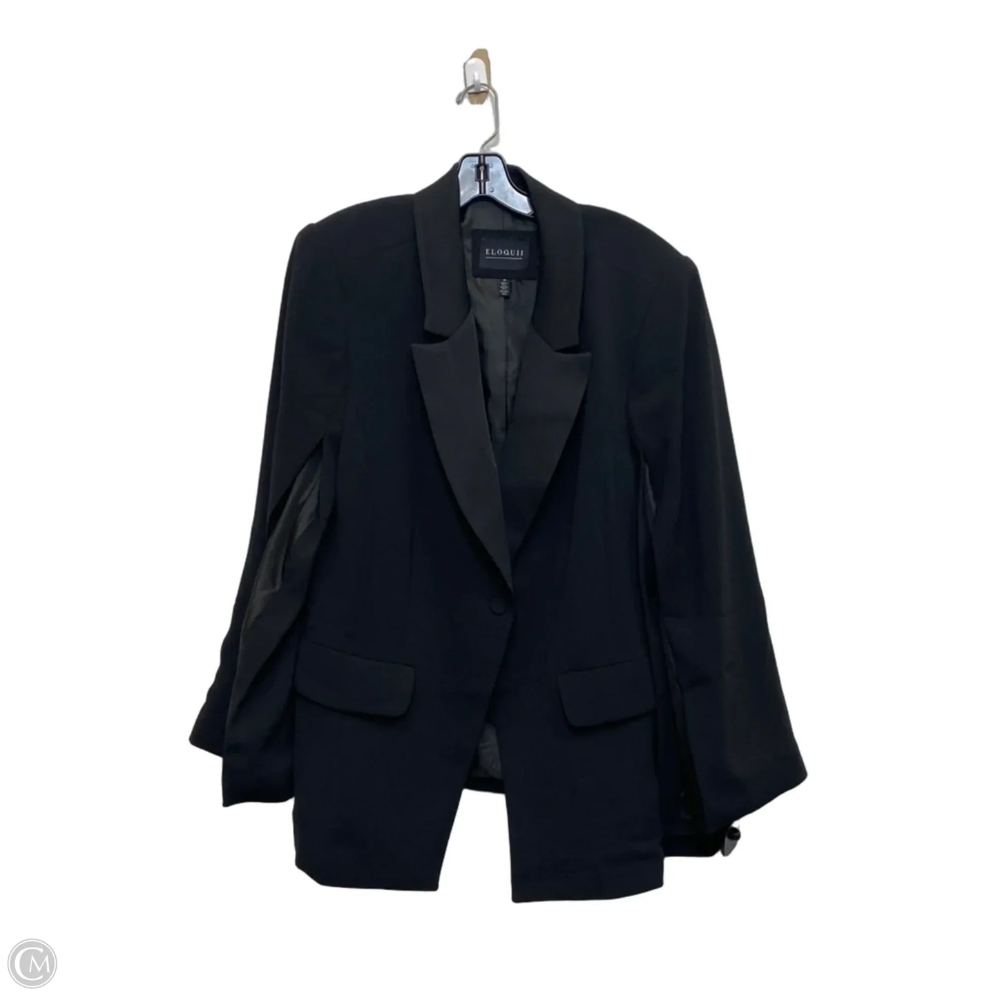 Blazer By Eloquii In Black, Size: 1x