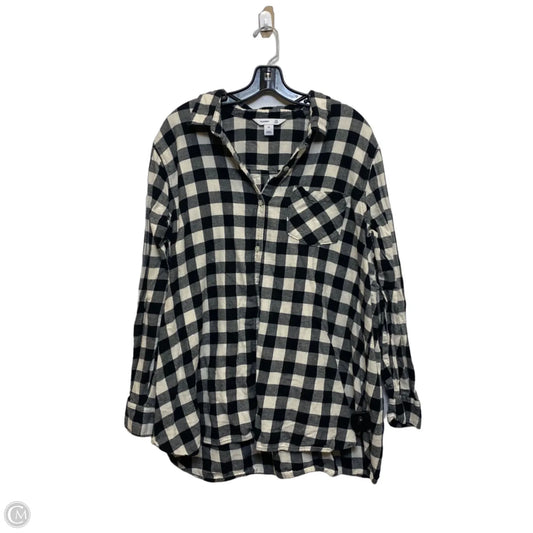 Top Long Sleeve By Old Navy In Black, Size: Xxl