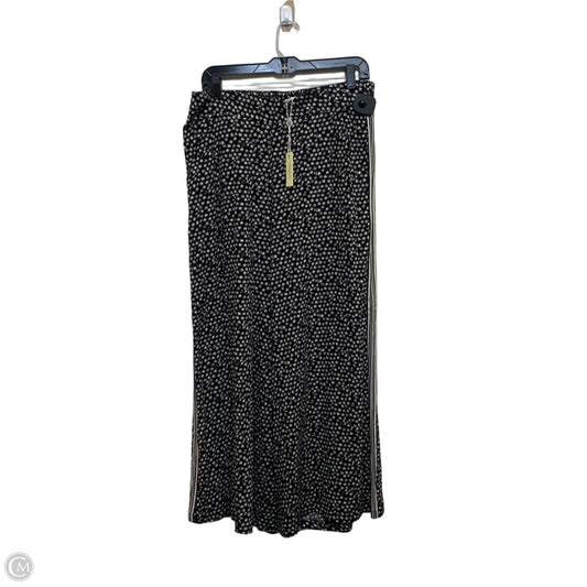 Pants Wide Leg By Max Studio In Black & Cream, Size: Xl