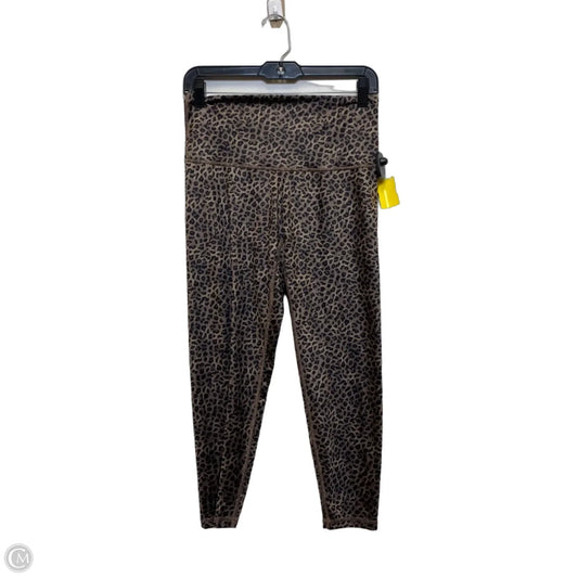 Athletic Leggings Capris By Offline In Animal Print, Size: L