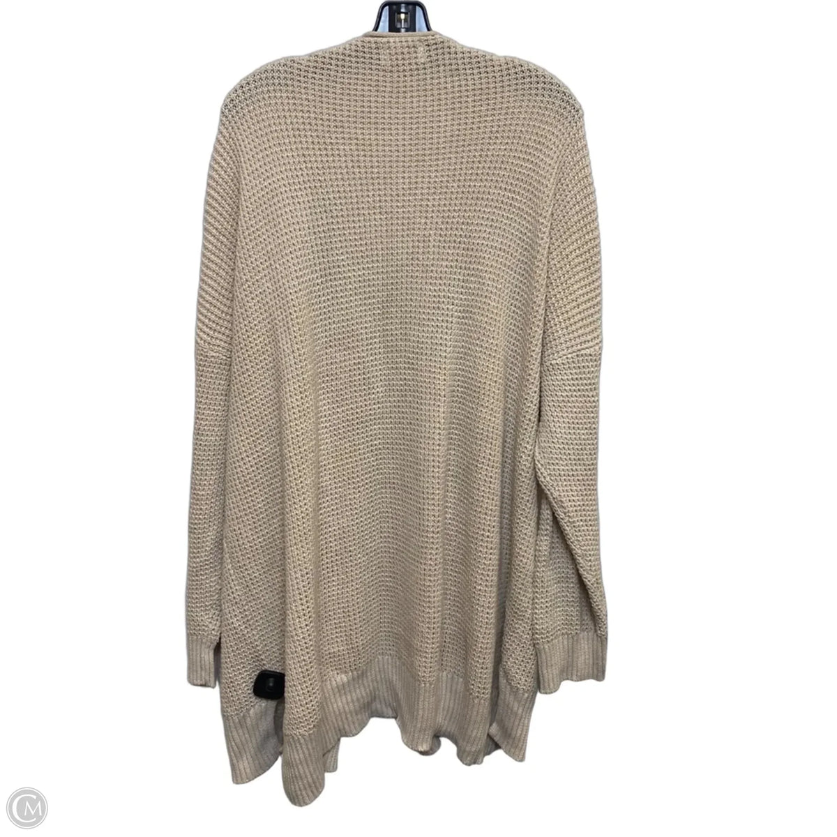 Sweater Cardigan By Universal Thread In Tan, Size: 2x