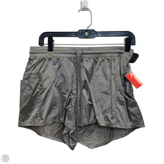 Athletic Shorts By Offline In Silver, Size: M
