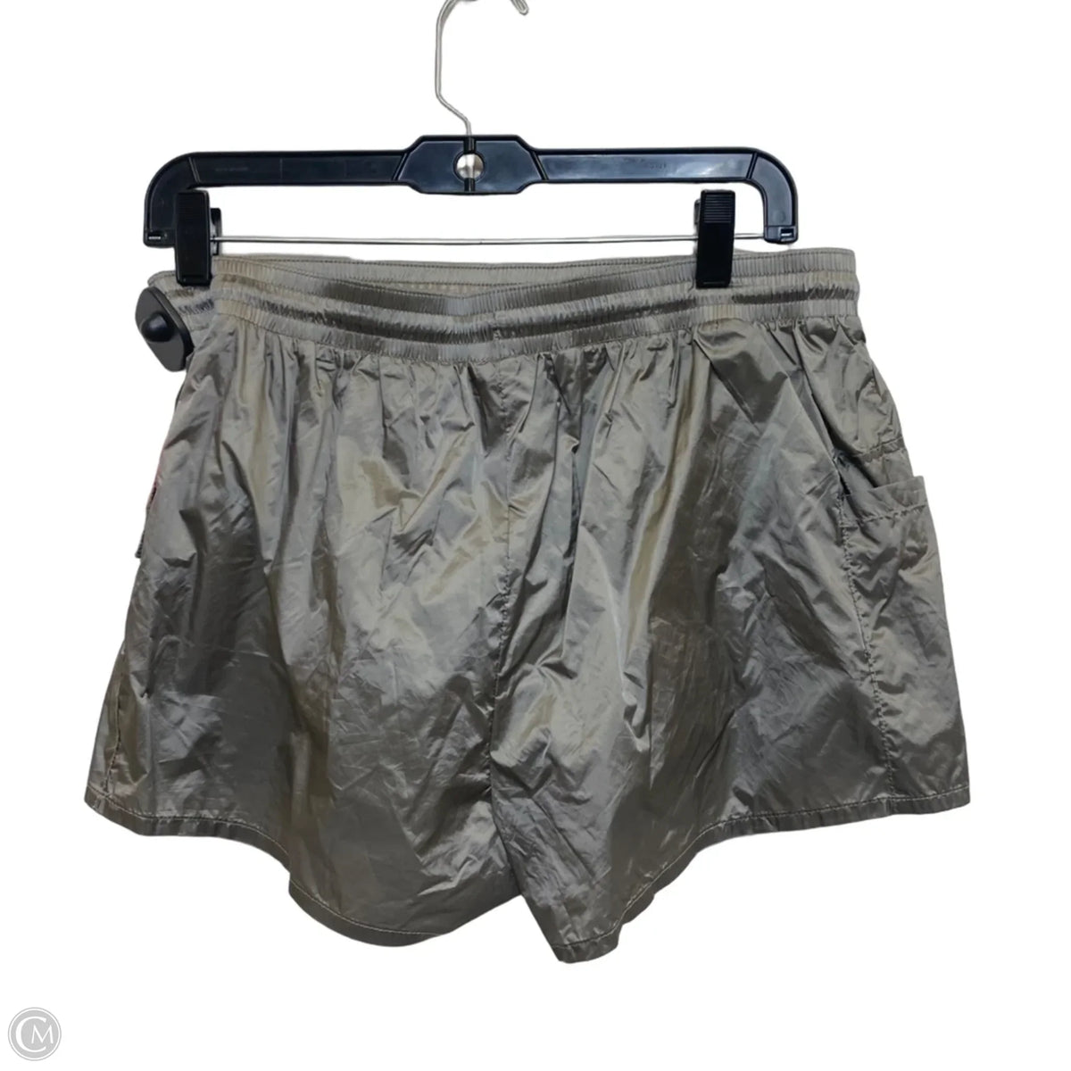 Athletic Shorts By Offline In Silver, Size: M