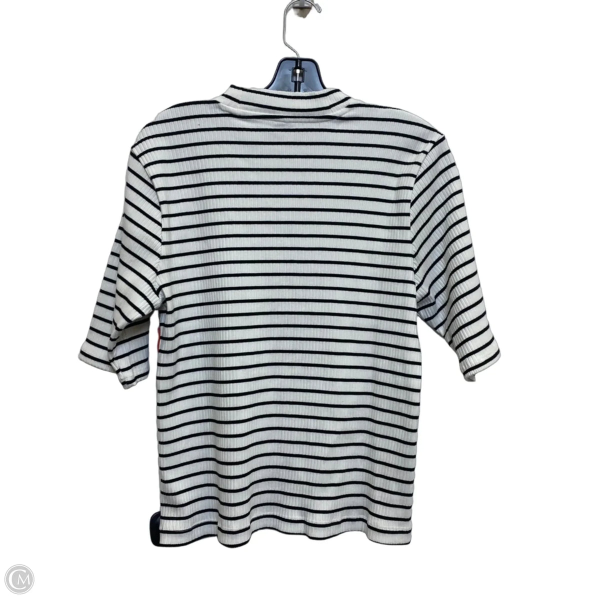 Top Short Sleeve By Old Navy In Striped Pattern, Size: Xl