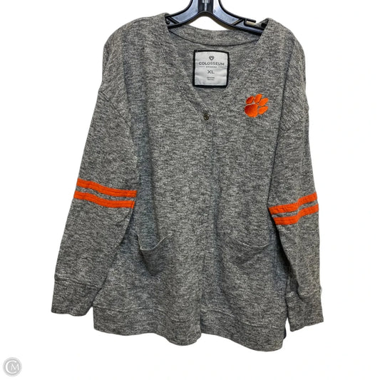 Cardigan By Colosseum In Grey, Size: Xl