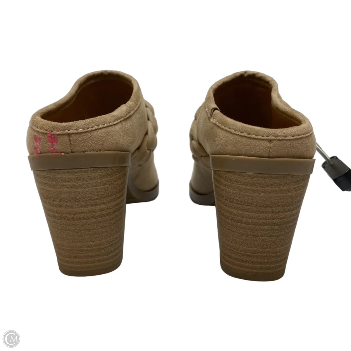 Shoes Heels Block By Universal Thread In Tan, Size: 6.5