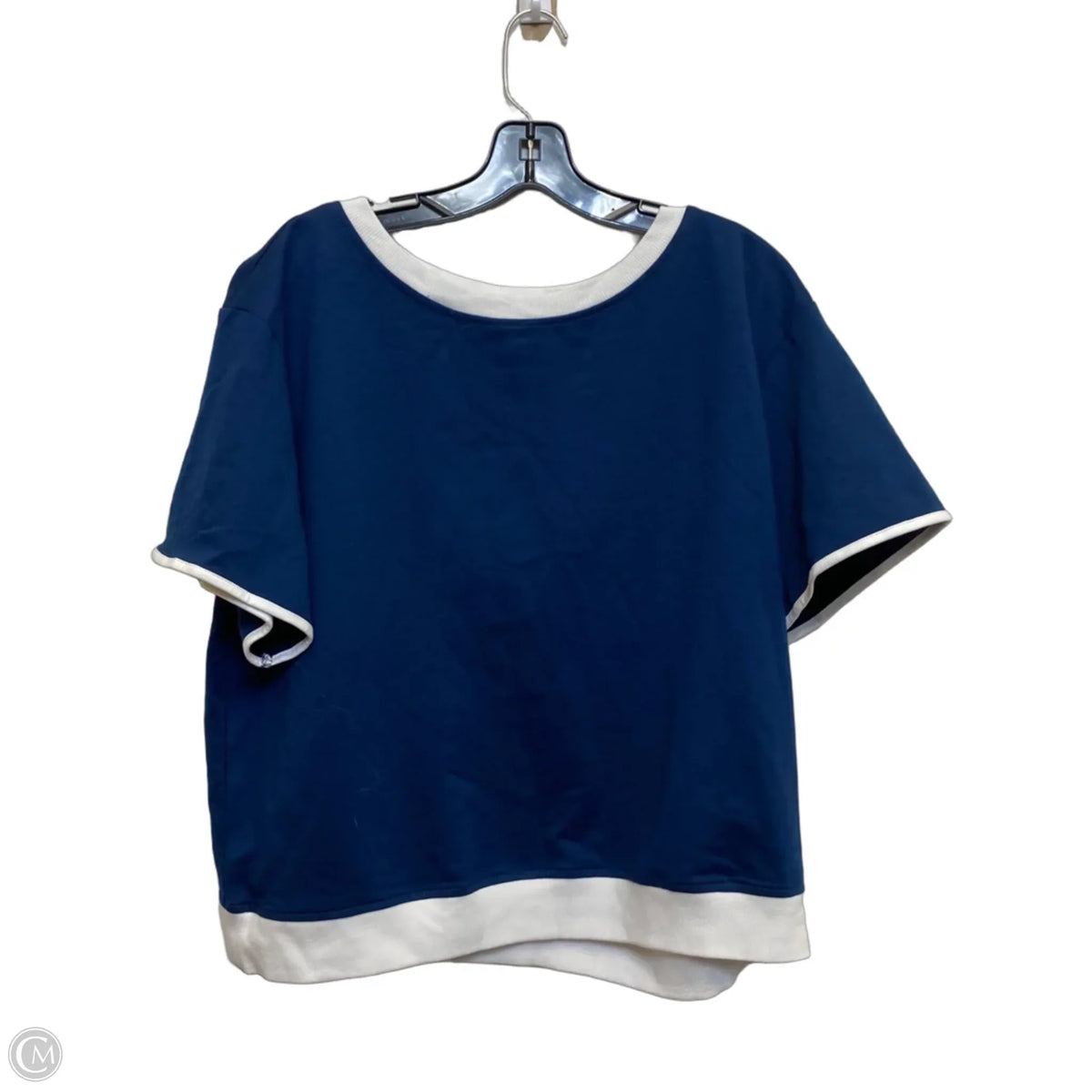 Skort 2pc Set By Cmf In Blue & White, Size: L