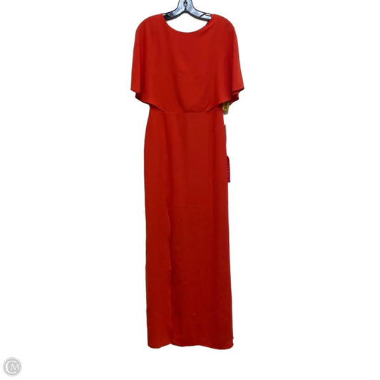 Dress Designer By Halston In Orange, Size: S