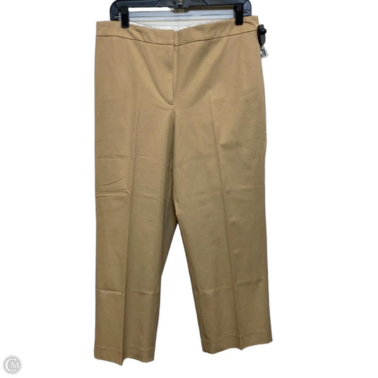 Pants Cropped By Talbots In Tan, Size: 12p