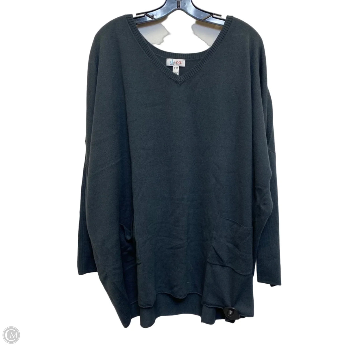 Sweater By D&co. In Blue, Size: 3x