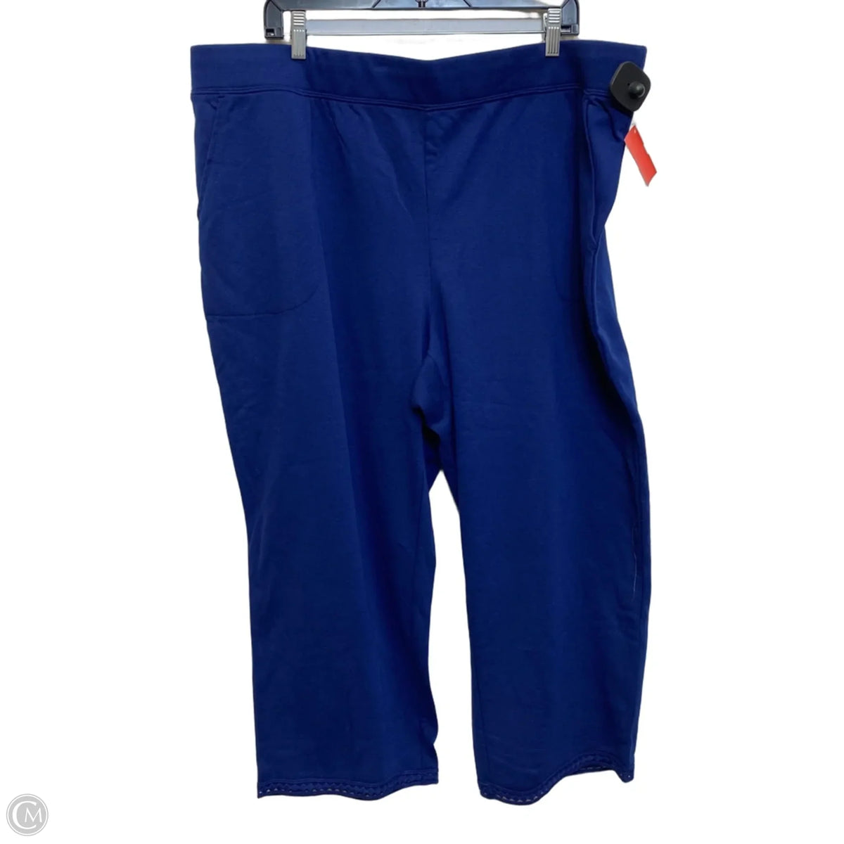 Pants Cropped By D&co. In Blue, Size: 2x