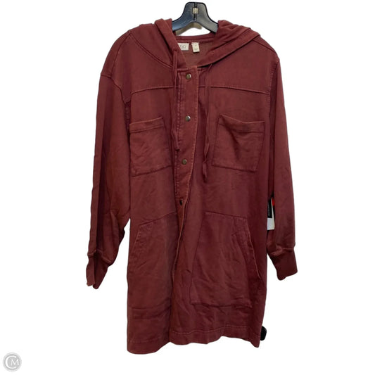 Sweatshirt Hoodie By Logo In Red, Size: 3x