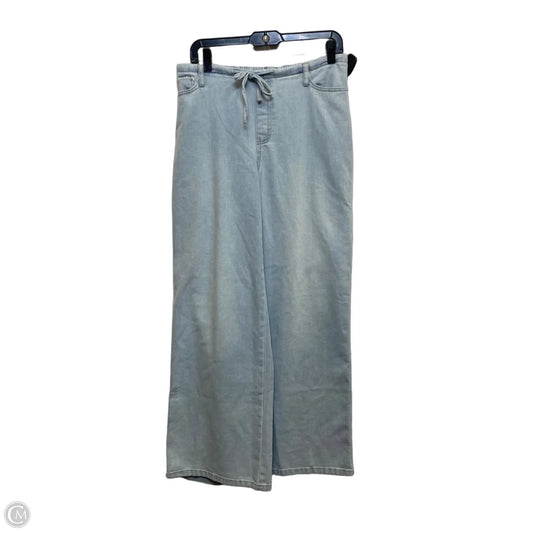 Jeans Wide Leg By No Boundaries In Blue Denim, Size: M