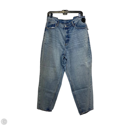 Jeans Straight By Old Navy In Blue Denim, Size: 16