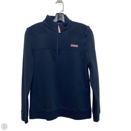 Sweatshirt Collar By Vineyard Vines In Navy, Size: S