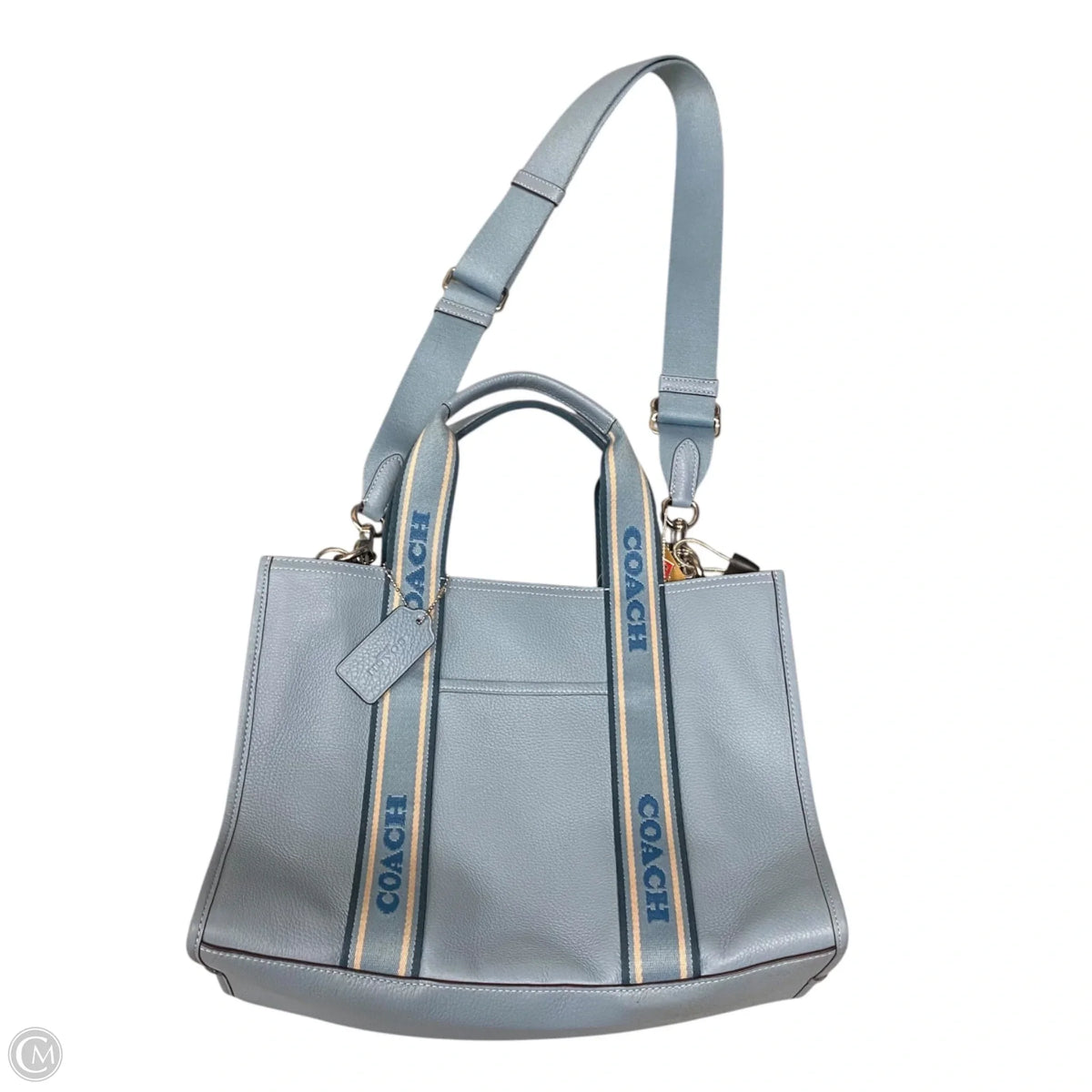 Tote Designer By Coach, Size: Medium