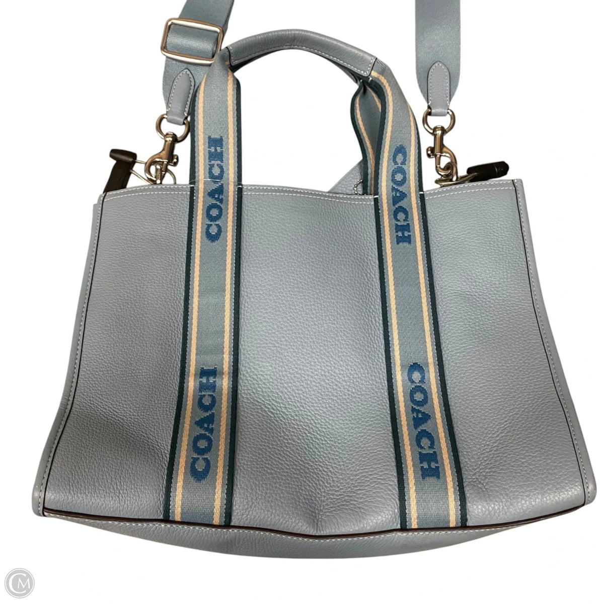 Tote Designer By Coach, Size: Medium