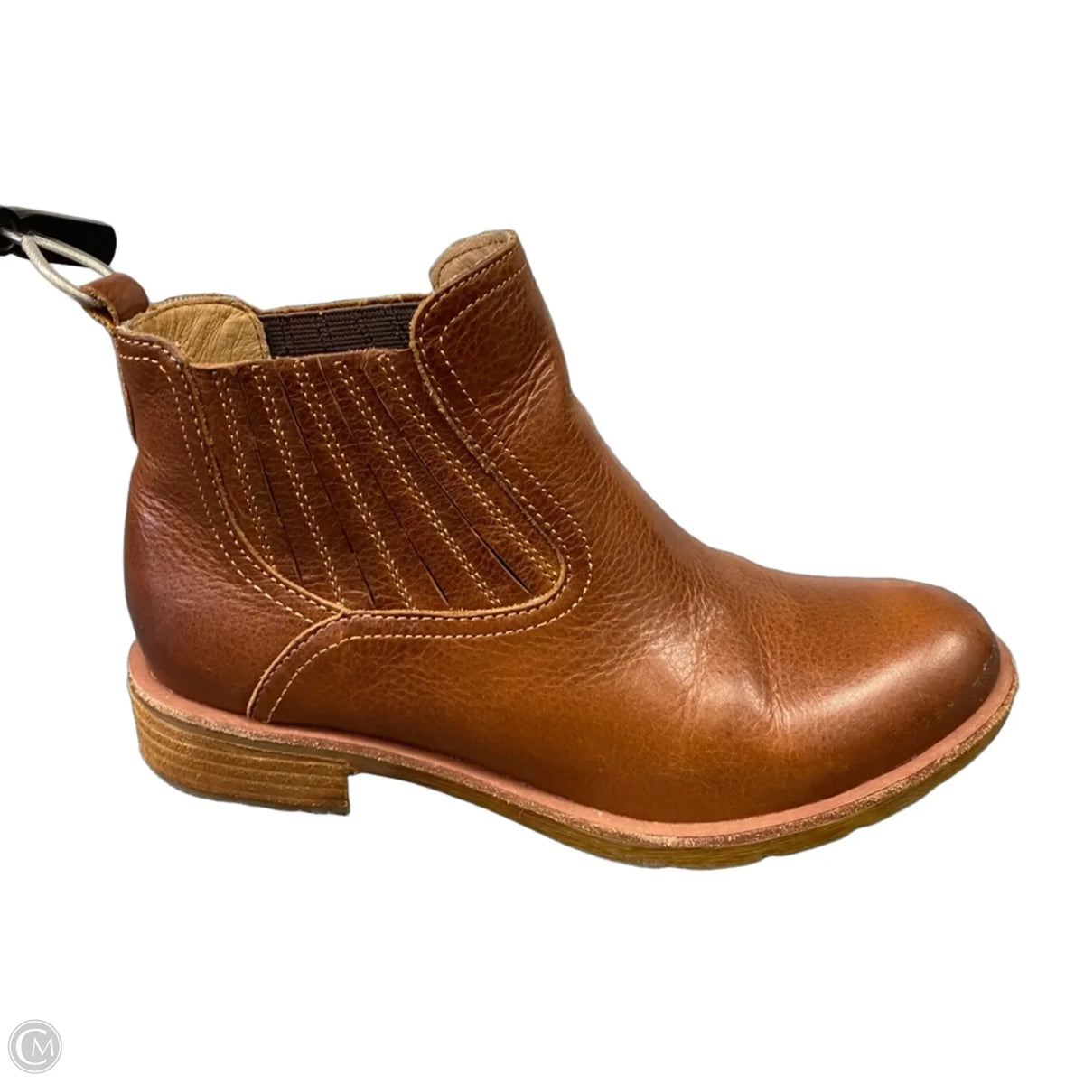 Boots Ankle Flats By Sofft In Brown, Size: 7