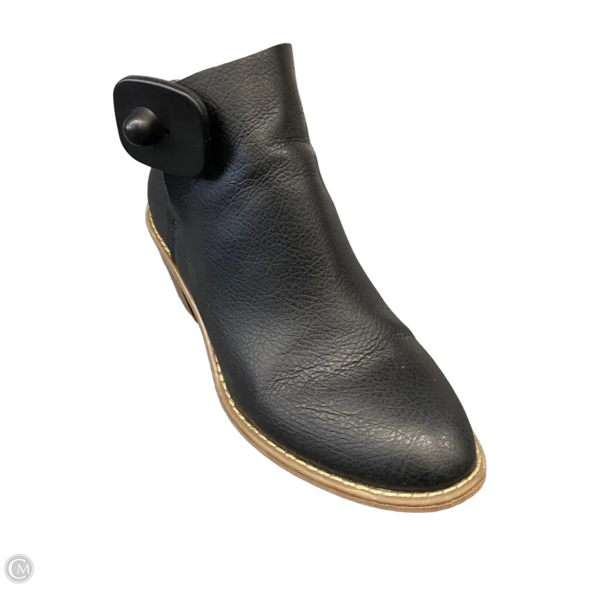 Boots Ankle Heels By Universal Thread In Black, Size: 7