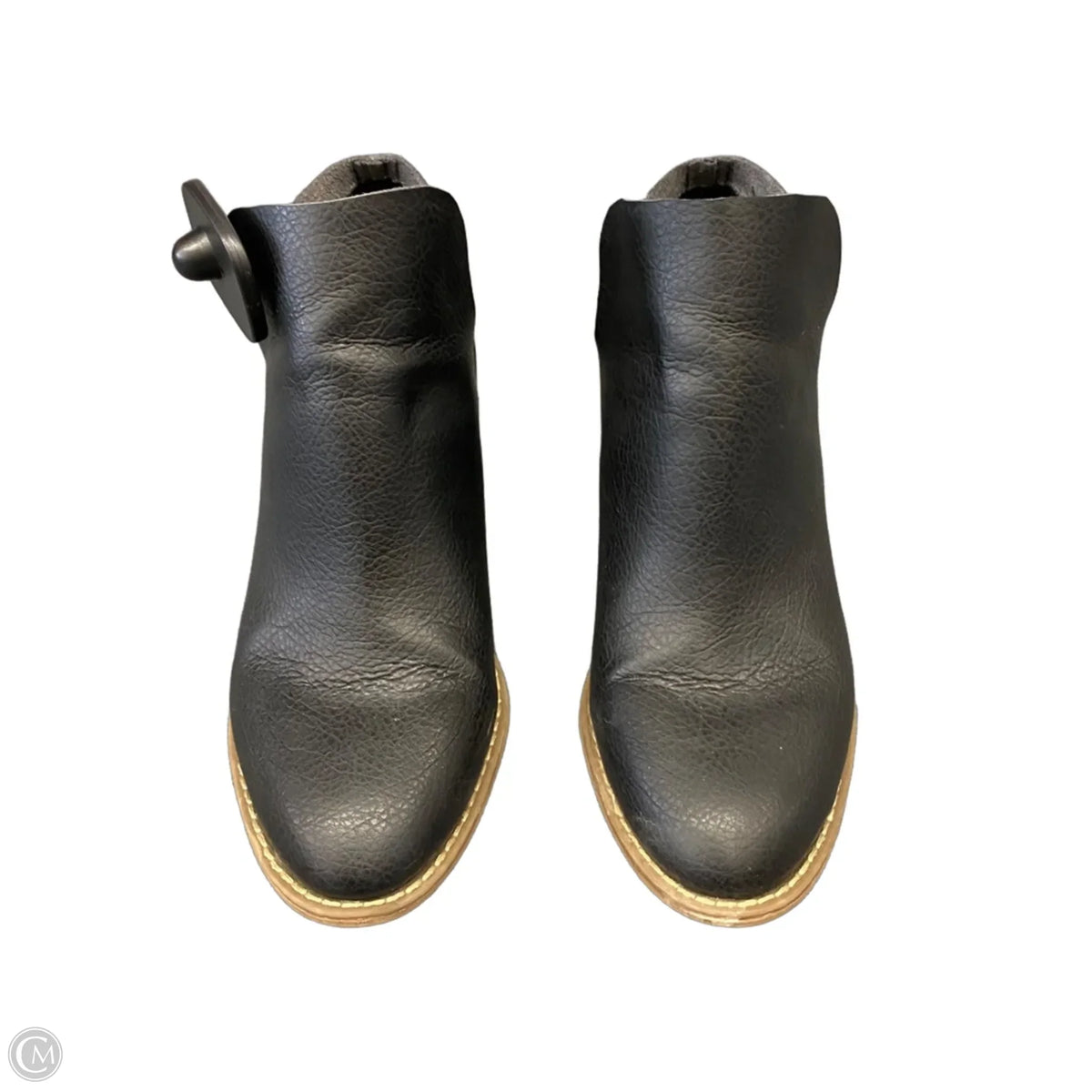 Boots Ankle Heels By Universal Thread In Black, Size: 7