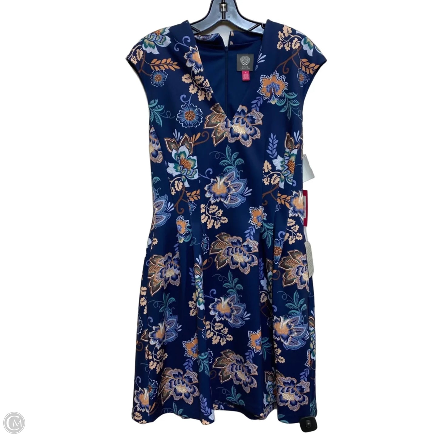 Dress Casual Short By Vince Camuto In Blue & Green, Size: M