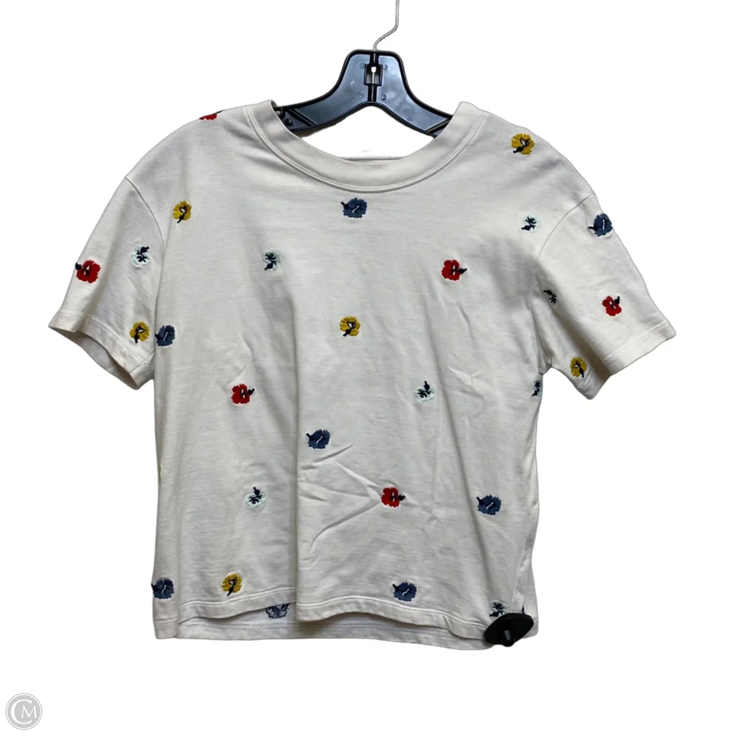 Top Short Sleeve Basic By Madewell In White, Size: Xs