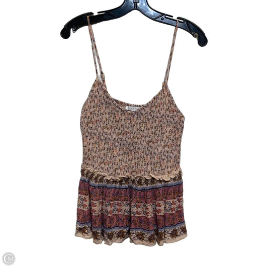 Top Sleeveless By Patrons Of Peace In Pink, Size: L