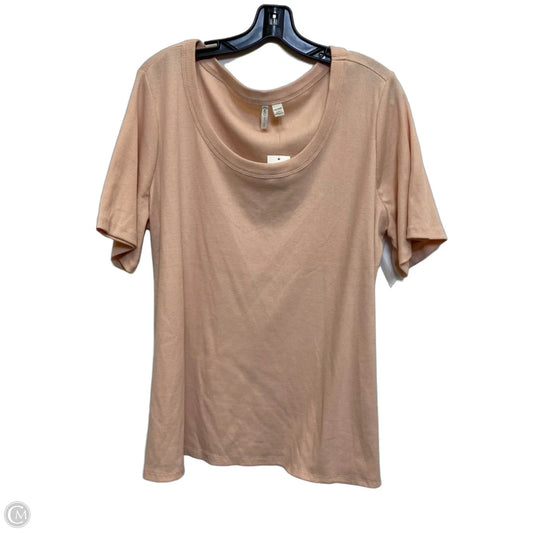 Top Short Sleeve By Cato In Pink, Size: 1x