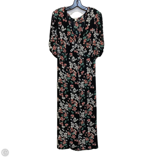 Dress Casual Maxi By Cato In Black & Green, Size: 4x