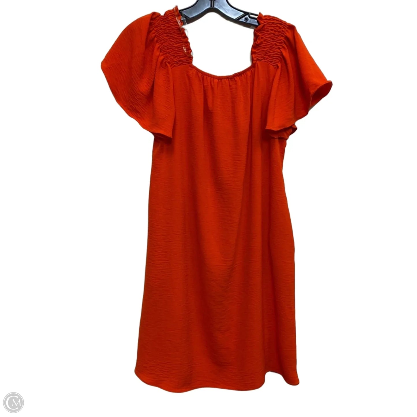 Dress Casual Short By Spin In Orange, Size: S