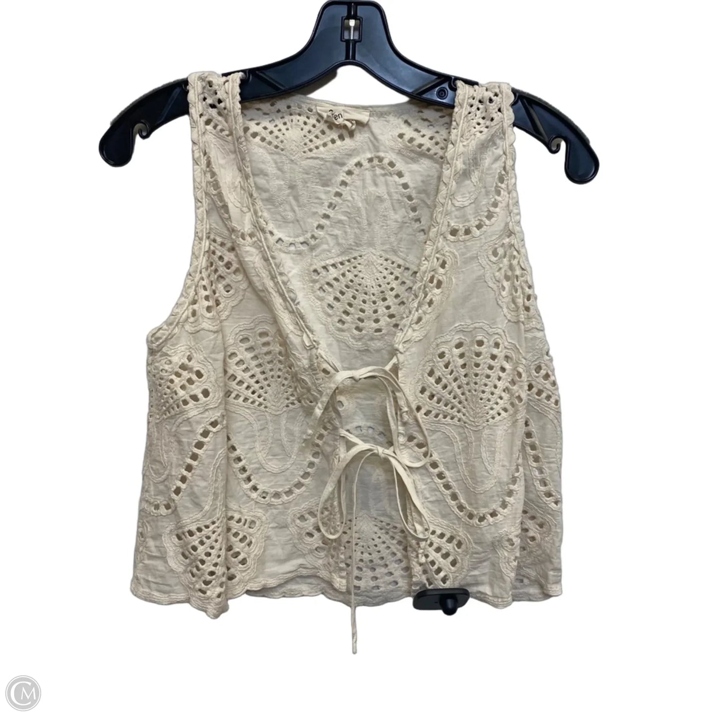 Skirt Set 2pc By A Ren In Cream, Size: S